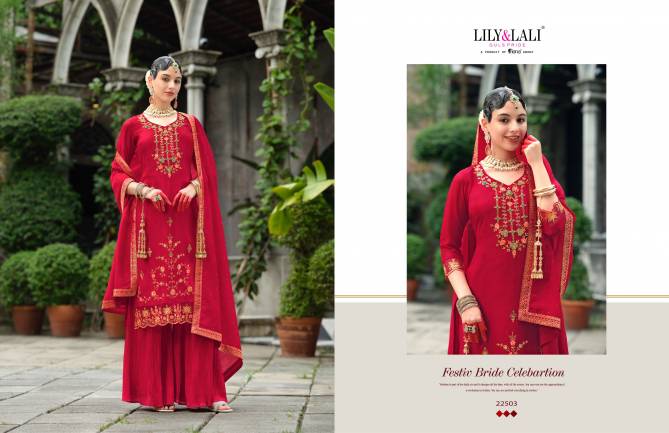 Karwa Special 2 By Lily And Lali Designer Readymade Suits Wholesale Price In Surat